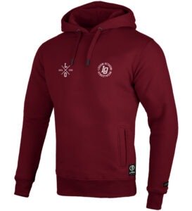 Bluza z kapturem Legion Octagon LO burgund