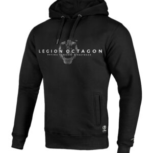 Hoodie Legion Octagon Skull black