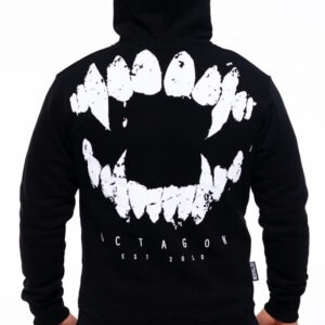 Octagon Teeth Black Hoodie